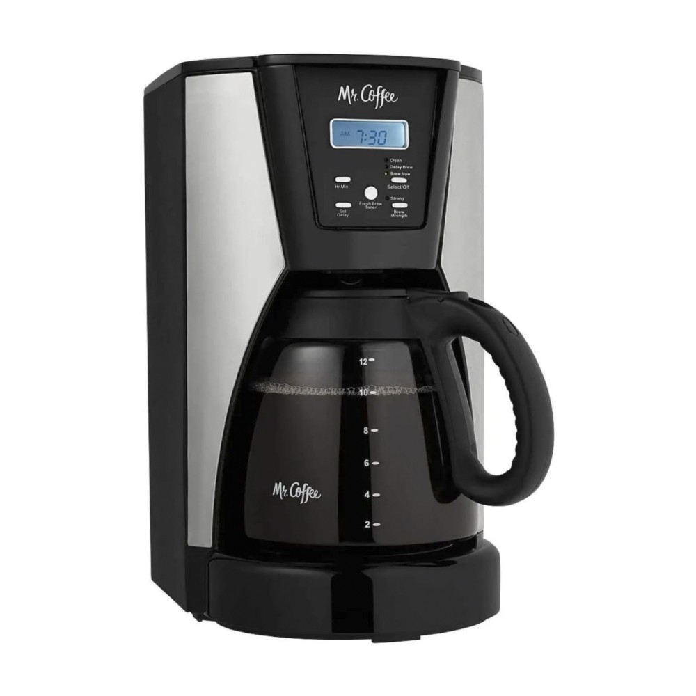 Cafetera Programable Mr Coffee tazas Negra