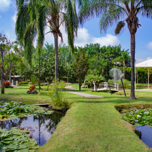 Jardín Santa Bárbara, Jiutepec