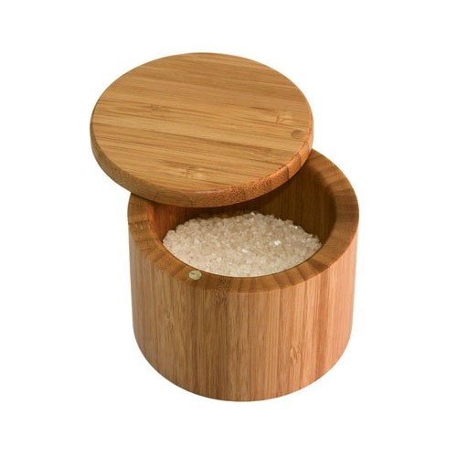 Recipiente Para Sal/Azúcar De Bamboo