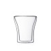 Set de 2 vasos Assam de vidrio doble pared 200 ml Bodum