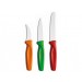 Set de 3 Cuchillos para Cocina de Colores Acero Inox
